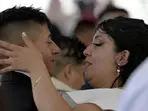 1,200 couples say 'I do' in a special Valentine’s Day wedding in Mexico City