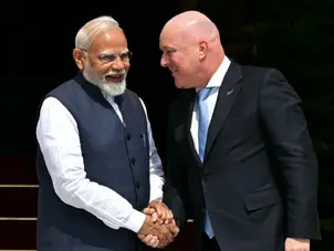 New Zealand PM Luxon cheekily reminds PM Modi of India’s Test series loss to Kiwis at home – Watch