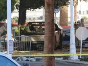 Tesla Cybertruck explodes outside Trump hotel in Las Vegas, incident being probed as possible terror act