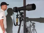Do you know how many cameras are used during a cricket match?