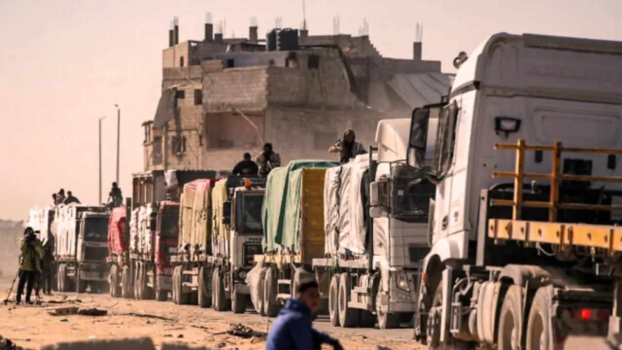 Hamas claims delay in aid delivery to Gaza; Israel denies, calls it 'fake news'