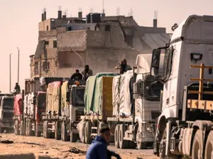 Hamas claims delay in aid delivery to Gaza; Israel denies, calls it 'fake news'