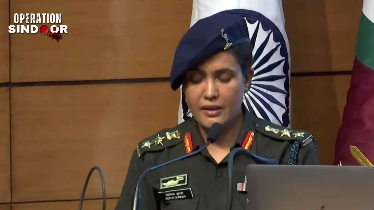 Indian Army's Colonel Sofiya Qureshi