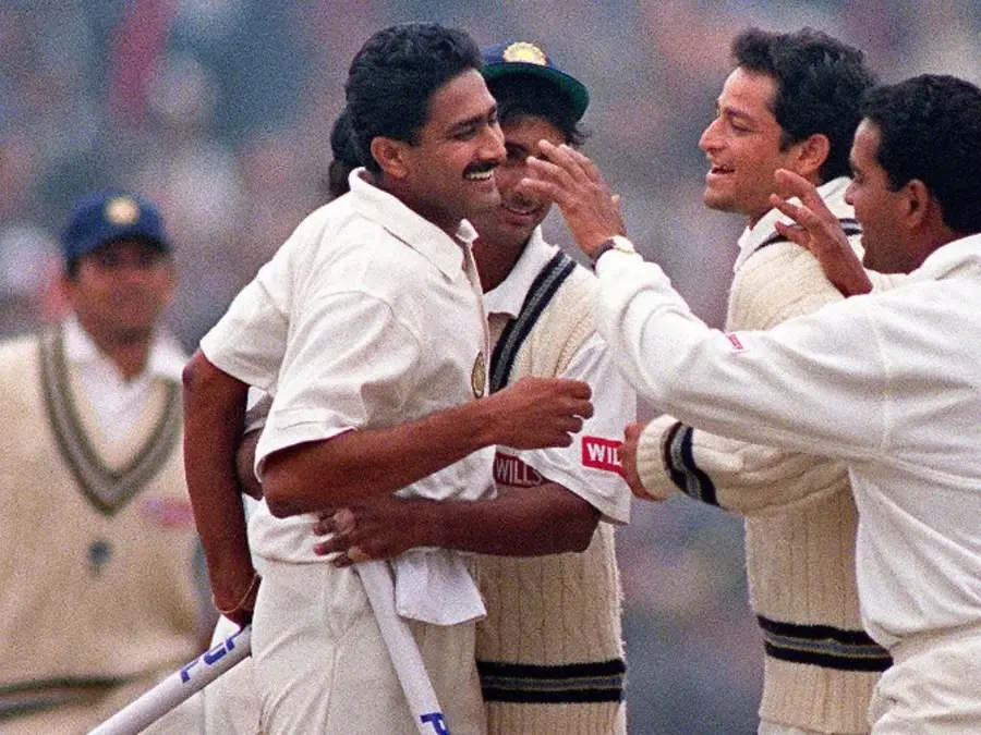#OTD in 1999 - Anil Kumble floored Pakistan with historic 10/74 in Delhi - Watch