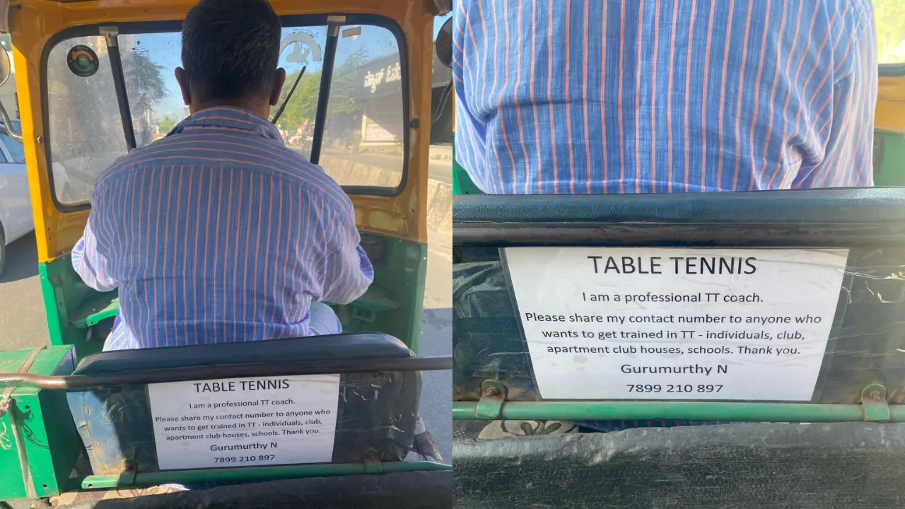 From training champions to driving an auto: Gurumurthy’s story touches a million hearts From training champions to driving an auto: Gurumurthy’s story touches a million hearts