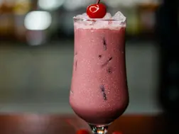 Healthy Banana Cherry Smoothie Recipe