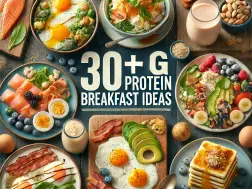30 Gram+ Protein Breakfast Ideas For Working People