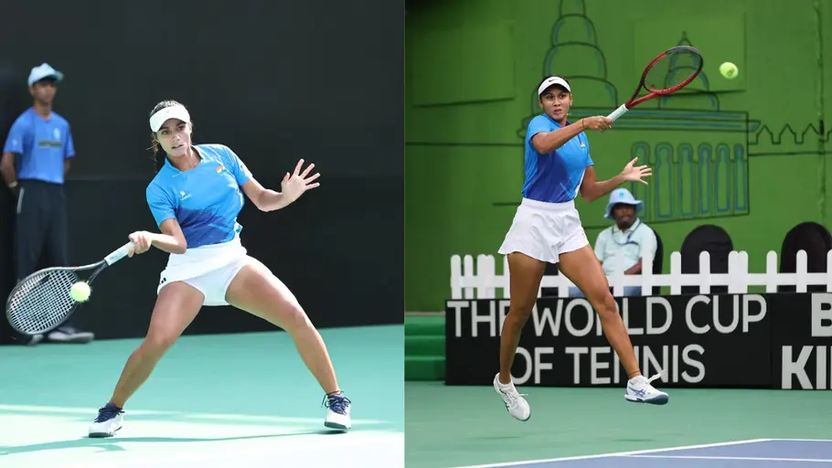 Billie Jean King Cup: Vaidehi and Shrivalli shine as India downs Chinese Taipei