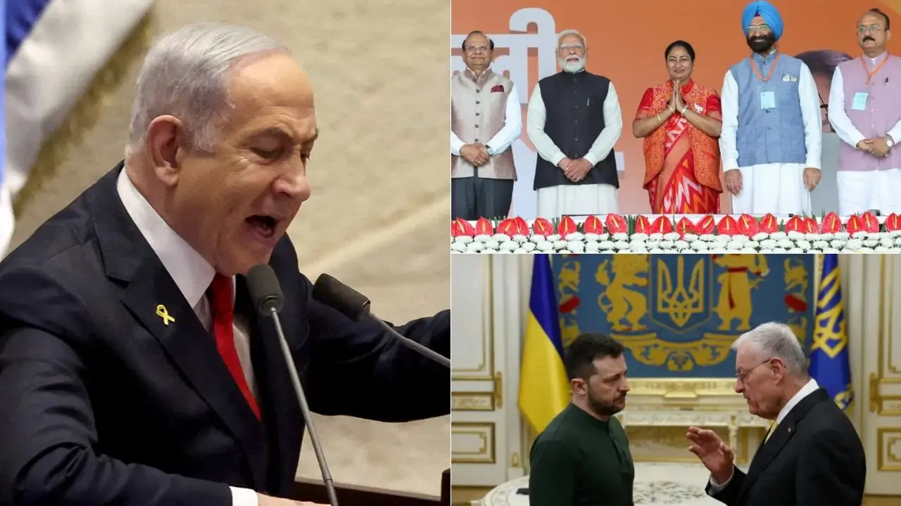 Top 10 world news: Netanyahu vows vengeance against Hamas; Delhi CM announces portfolio allocation, and more