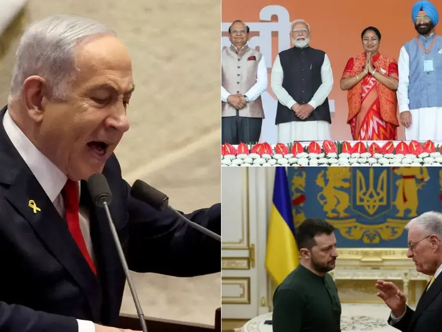 Top 10 world news: Netanyahu vows vengeance against Hamas; Delhi CM announces portfolio allocation, and more