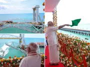 PM Modi inaugurates India's first vertical lift sea bridge in Tamil Nadu- WATCH
