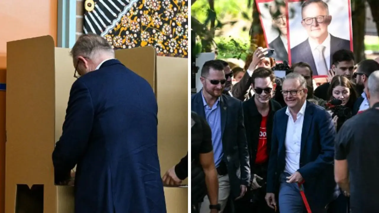 Albanese thanked Australians for the poll victory