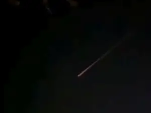Strange 'fireball' seen in California. It came from space but was not a meteorite