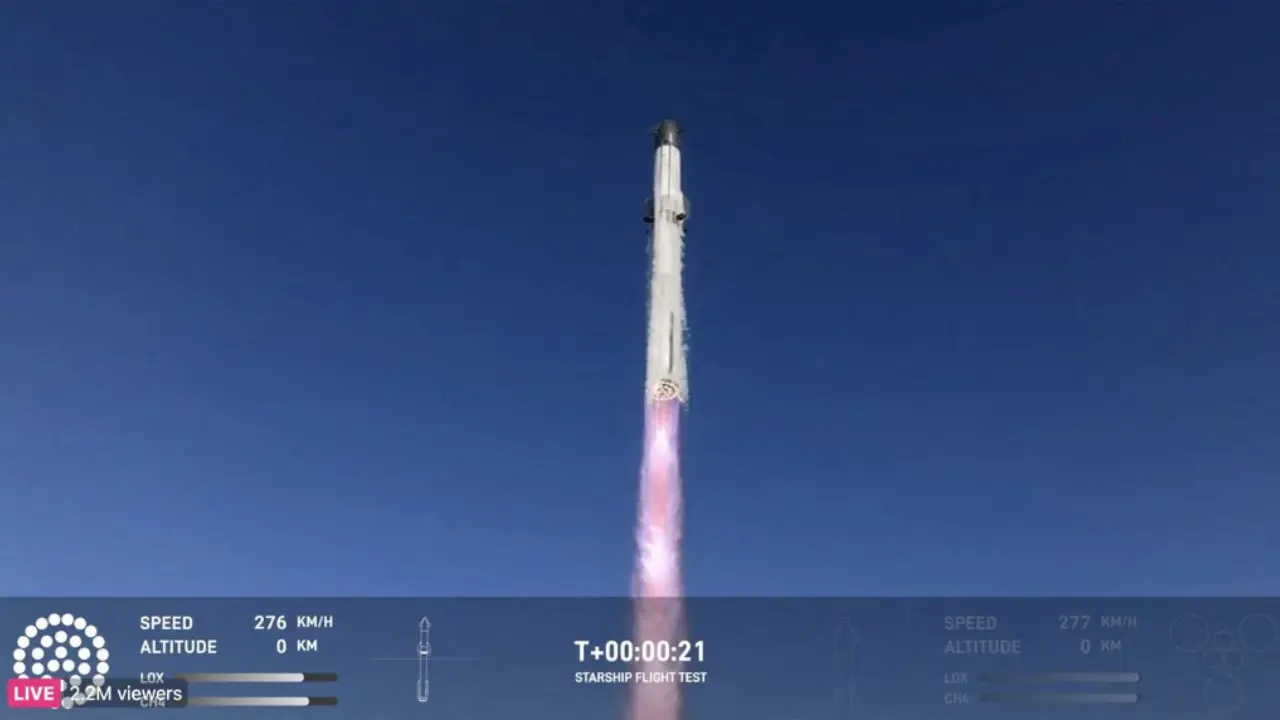 SpaceX's Starship explodes mid-flight, upper stage lost, says company