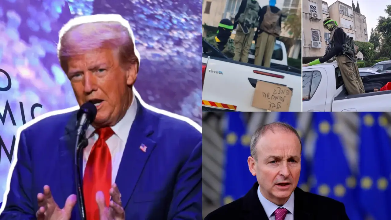 Top 10 world news: US President Donald Trump addresses Davos summit; Micheal Martin re-elected as Irish PM, and more