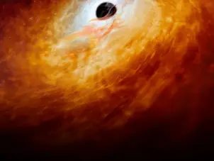 '300 million light-years away': Scientists discover a black hole patiently waiting to devour a dead star