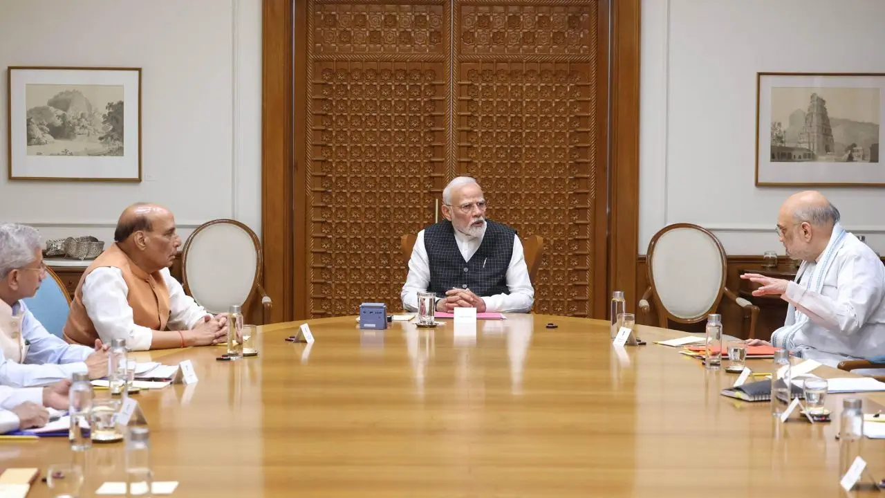 Pahalgam terror attack: PM Modi chairs high-level cabinet committee meeting on security