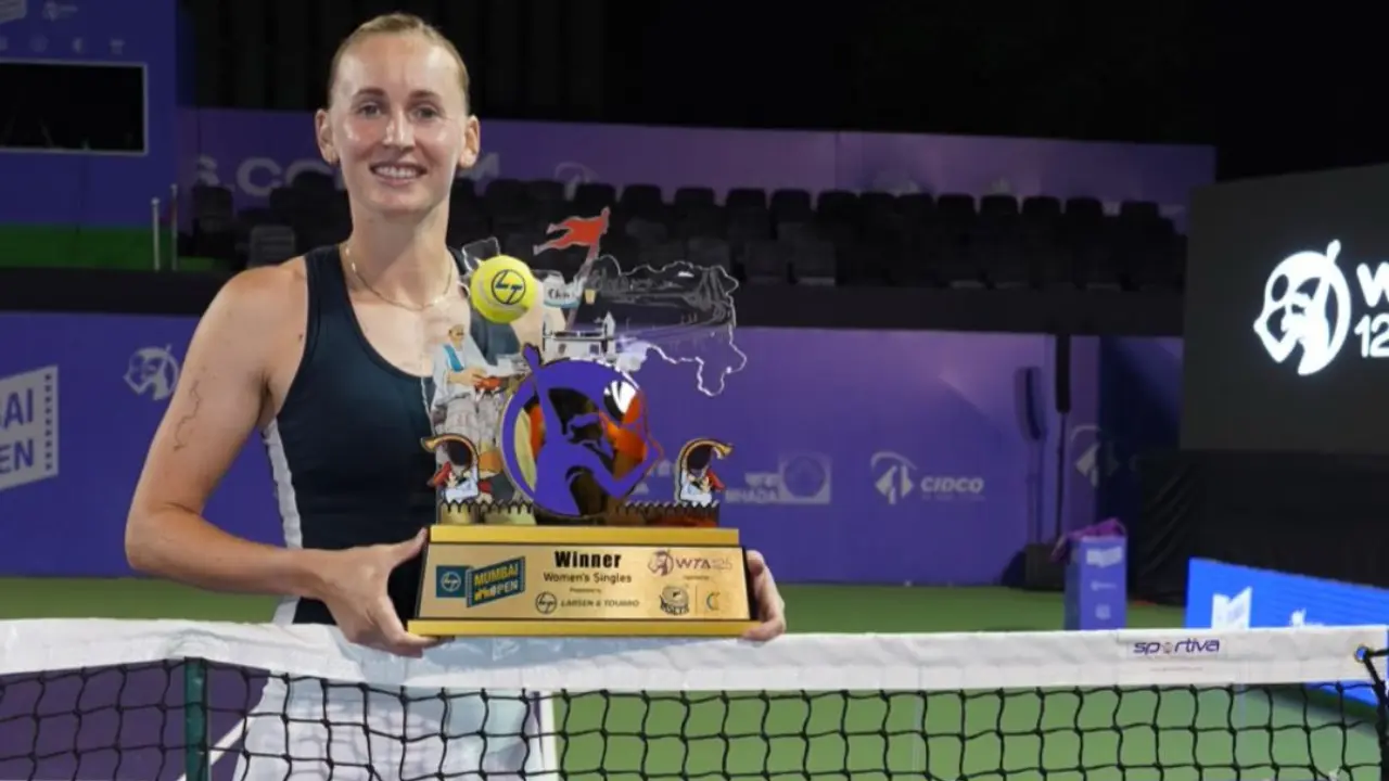 Mumbai Open: Jil Teichmann bags singles, Pridankina and Anshba win doubles title