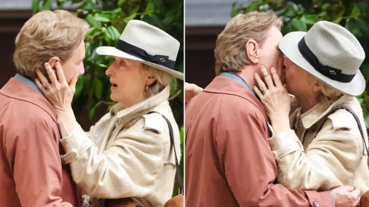 What's cooking? Meryl Streep spotted kissing Martin Short on set of Only Murders.....