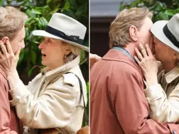 What's cooking? Meryl Streep spotted kissing Martin Short on set of Only Murders.....
