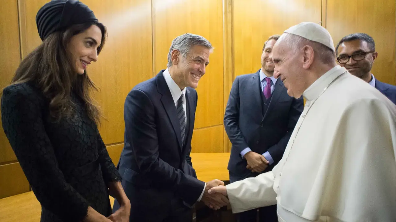 Amal Clooney and George Clooney