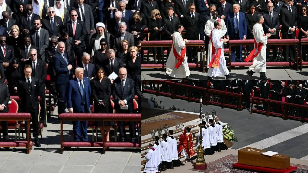 The Vatican bids farewell to the Argentine pope who had reigned for 12 years