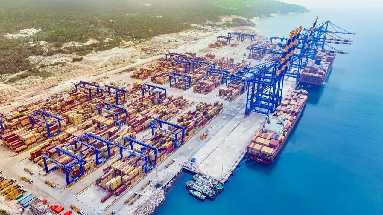 India's first deep-water dedicated container transhipment port