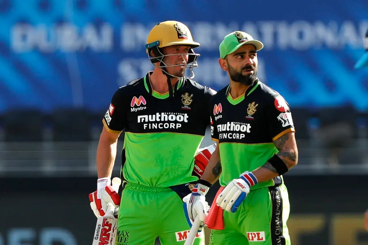 Virat Kohli - AB de Villers