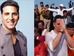 Akshay Kumar takes a dip at Maha Kumbh ahead of Mahashivratri