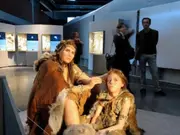 Homo Sapiens used sunscreen to survive the Laschamps excursion 41,000 years ago. What was it?