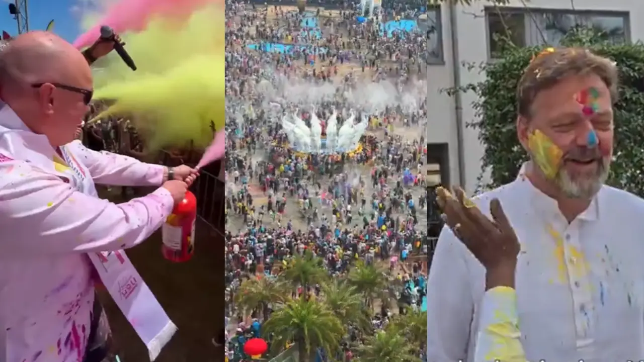 World leaders to foreign embassies: How the world celebrated India's 'festival of colours', Holi World leaders to foreign embassies: How the world celebrated India's 'festival of colours', Holi