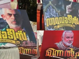 WATCH | Hamas leaders' posters in Kerala mosque rally spark outrage