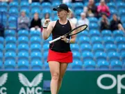 Britain's tennis player Francesca Jones collapses mid-way through a match, leaves court in wheelchair-WATCH