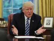 Trump says Russian strike on Ukrainian city of Sumy, that killed at least 34, 'a horrible thing'