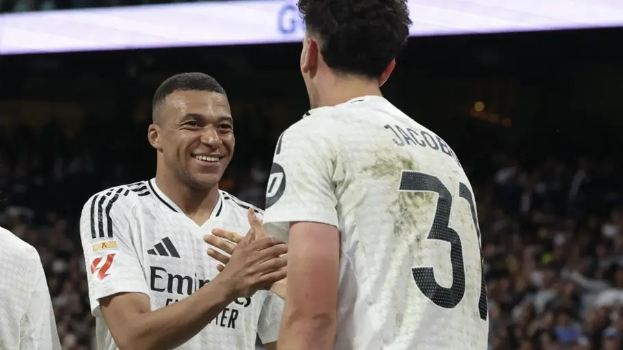 Real Madrid delay Barcelona celebrations with late La Liga win over Mallorca