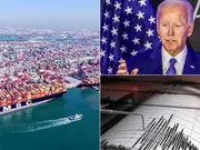 Morning news brief: China's economy grew 5.4% in first quarter; Biden slams Trump in first post-presidency speech, and more