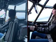 Kristi Noem flies a Lockheed C-130. People ask, 'Is she a pilot?'
