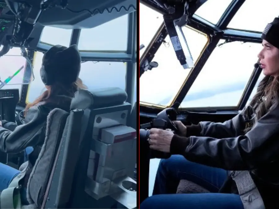 Kristi Noem flies a Lockheed C-130. People ask, 'Is she a pilot?'