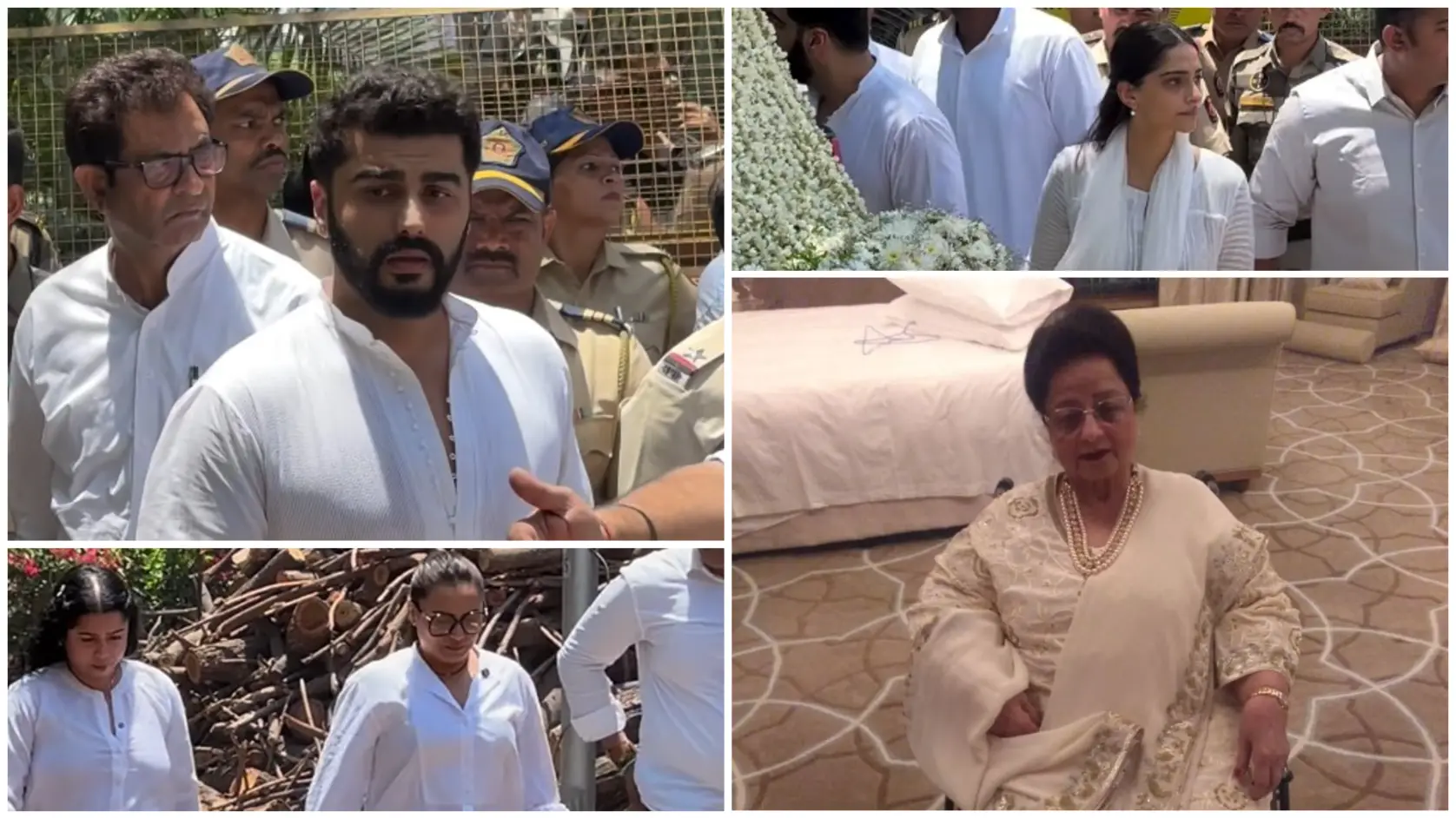 Sonam Kapoor, Rani Mukerji, Arjun Kapoor and more pay their last respects to Niramal Kapoor