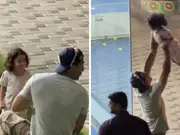 Ranbir Kapoor plays with daughter Raha wearing a floral hairband, watch 'peak girl dad moment' here