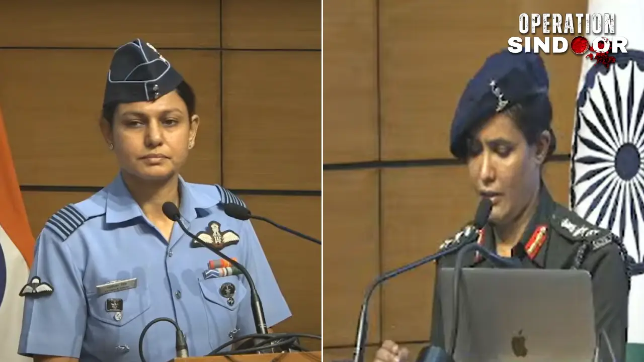 Who are Col Sofiya Qureshi and Wg Cdr Vyomika Singh? the officers who lead key military briefing on Operation Sindoor