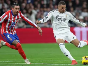 Mbappe helps Real Madrid play 1-1 draw against Atletico in tense Liga derby