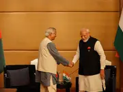 Modi, Yunus meet for first time since Hasina’s ouster; India raises Hindu safety, border security concerns