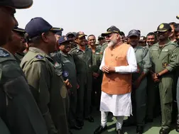 PM Modi visits Adampur; the Indian Air Force base targeted in Pak strikes - See Pics