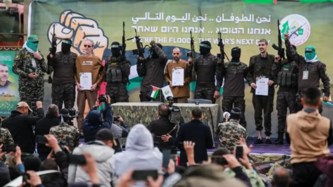 ‘There are no words’: Before and after pics of pale, gaunt Israeli hostages raise concerns