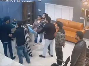 Self-styled Punjab pastor Bajinder Singh assaults woman with baby, other staffers; video goes viral