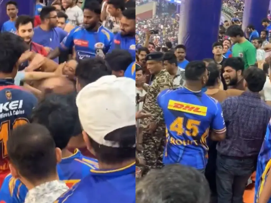 IPL 2025 | WATCH: MI vs DC clash heats up — not just Bumrah vs Nair, but man vs woman in stands