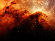 'Cosmic Tornado': NASA's James Webb Telescope captures newborn star’s light illuminating a distant galaxy