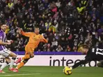 Mbappe's hat trick against Valladolid steers Madrid to four-point lead at top