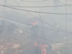 India: At least two killed after fire breaks out at slum in Delhi’s Rohini